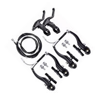 Juego De Frenos V-Lightweight Para Bicicletas Incluye Caliperos Mandos Cables Adecuado Para Mountain Bikes Y Road Bikes Accesorios De Bicicleta - details 0
