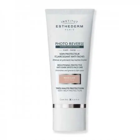 ESTHEDERM PHOTO REVERSE Crema Protector Solar Antimanchas con Color Claro 50ml - 1
