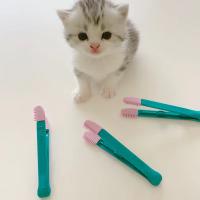 Herramientas De Limpieza Y Cuidado Para Mascotas Gato Cepillo Suave Para Ojos Eliminador De Manchas De Lágrimas Accesorios Para Gatos Suministros De Peluquería Para Mascotas - details 5