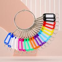 Anillos De Desgarro Con Placas De Nombre Transparentes Para Luggage Y Puertas De Ventana Cuentas De Llave De Plástico Y Metal Unisex - details 8