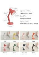 Lámpara De Lectura LED Mini Plegable Para Dormitorio Luz De Noche Creativa Para Decoración De Casa Y Casa De Muñecas Fuente De Luz LED Batería Incluida - details 2