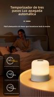 Lámpara De Noche Recargable Portátil RGB Con Control Remoto Y Toque 16 Colores Cambiables Para Dormitorio Y Habitación - details 10