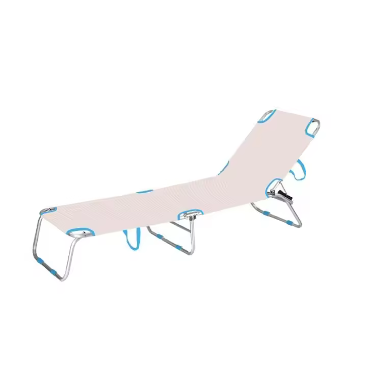 Marbueno Tumbona Plegable Surtido Aluminio Playa y Piscina 187X58X24 cm 10363 - 1