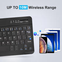 Teclado Bluetooth Mini RGB Inalámbrico 10 Pulgadas Con Iluminación Retroiluminada Y Touchpad Para IOS Android Windows iPad - details 10