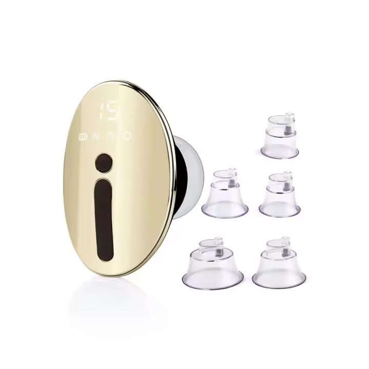 BEAUTIFLY - Therm Body Revive Golden Masajeador Anticelulítico con Calor y Vacío – Reductor Corporal con 10 Niveles de Intensidad, Mejora la Circulación y Tono de la Piel - 1