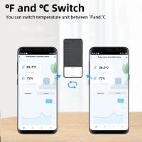 Sensor De Temperatura Y Humedad WiFi Tuya Para Hogar Inteligente Compatible Con Alexa Y Google Assistant Monitor Remoto Smart Life - details 1