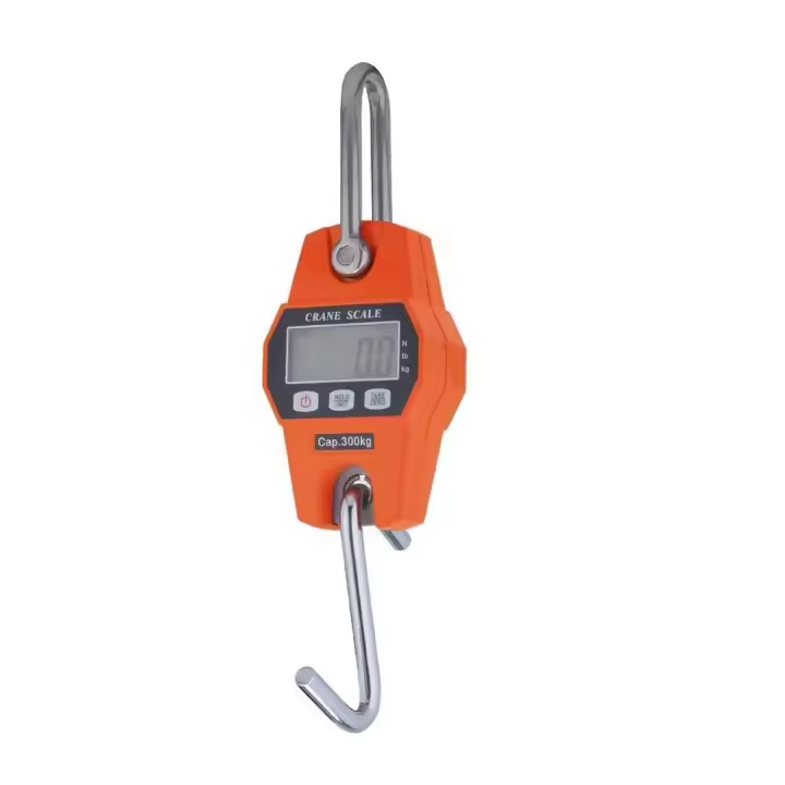 Báscula de gancho de acero inoxidable, digital, LCD, herramienta industrial para pesaje de grúa pesada, báscula de grúa - 1