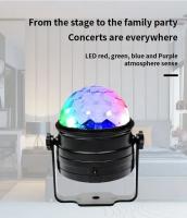 Luz De Escenario LED Disco Rotación DJ Bola Estroboscópica Control Remoto Sonido Magia Danza Coche RGB Regalo De Navidad Fiesta Club Mostrador Láser - details 10