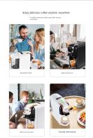 Cafetera de cápsulas 5 en 1 para café molido DG y NS, 19 bar, 0,6 l, automática y compacta, multicápsulas, máquina multifunción para el hogar. - details 17