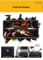 Bolsa De Herramientas Eléctrica De 16 Pulgadas Gran Capacidad Para Carpintero Organizador De Almacenamiento Suave Con Abertura Superior - details 10