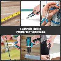 Kit de Herramientas Profesional 30 Piezas 35Nm 1350RPM - Juego de Reparación Multiusos para Hogar/Coche con Certificación CE (Incluye Maletín) - details 4