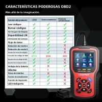 Lector De Códigos OBD2 Universal Para Coche Herramientas De Diagnóstico Cloud Print Scanner De Sistema De Chequeo Del Motor Y Test De Batería L680 - details 3