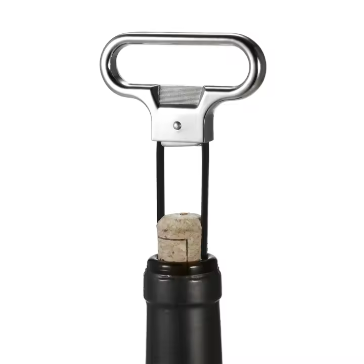 Abrebotellas De Dos Ramas Para Botellas De Vino Retirador De Corchos Dañados Pulidor De Corchos Antiguo Regalo De Enchufe - 1