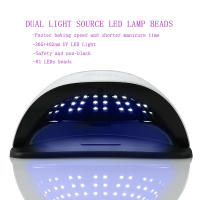 Secador De Uñas LED SUN X23MAX Con 81 LEDs Timer Automático De 10/30/60/99s Para Secado De Polvo De Uñas Profesional Tamaño 220*200*105mm - details 8