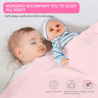 Muñeca De Simulación Que Puede Hablar Y Pestañear Juguete Educativo Para Niños Y Niñas Con Función De Alimentar Bebé Y Soothing Sleep Ideal Para Edad 3-6Años - details 1