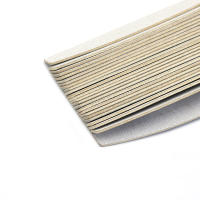 Lote De 10 Piezas Archos De Uñas De Madera Profesionales 100/180/240 Esmerilas Para Manicura Y Pedicura Bufete Doble Cara Grey Boat - details 9