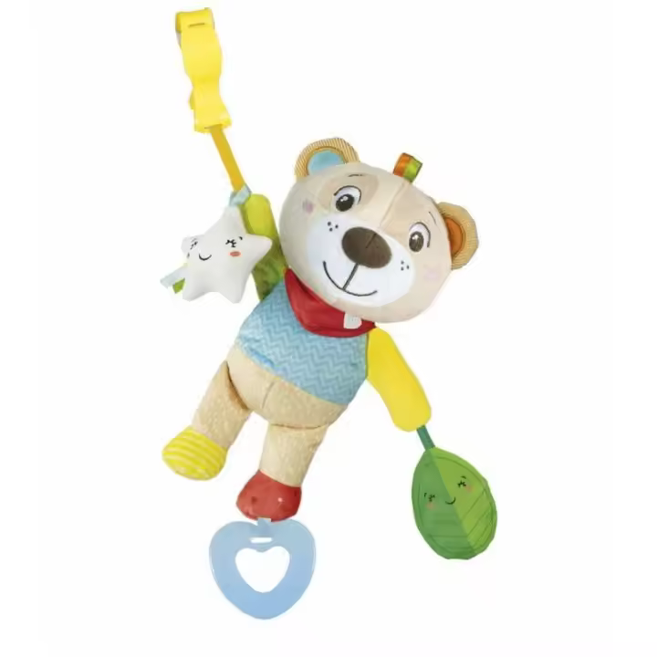 OSITO SUAVE DE PELUCHE CON ACTIVIDADES DE CLEMENTONI - 1