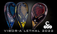 Pala Vibora Lethal Hybrid Dorada regalo Overgrip + Protector - details 2
