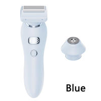 Kit De Epilador Eléctrico Para Mujeres 2 En 1 Doble Cabeza Impermeable Trimmer De Cuerpo Y Peluca Para Eliminación Rápida De Vello En Bikini Y Axilas - details 3