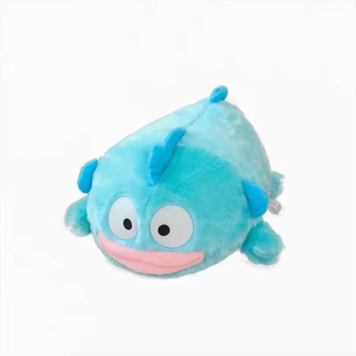 Cojín De Espalda Hangyodon Cómodo Anime Lindo Relleno De Algodón Cubierta De Peluche Decoración Para Sofa Y Cama Regalos Para Cumpleaños - 1