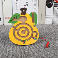 Juguetes Educativos De Madera Montessori Para Niños Con Laberinto Magnético Y Pluma Para Escríbir Animal Pequeño Bola Juego De Herramientas Para Niños - details 7