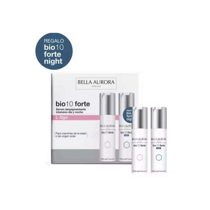 Bella Aurora Pack Bio 10 Forte Serum Despigmentante + Regalo Crema de Noche - 1