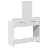 Mesita de tocador vidaXL blanca con cajones 100x41x140 cm - details 5