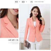 Chaqueta De Negocios Para Mujer Estilo Lady Oficina Elegante Y Ajustada Cierres Únicos Blazer Formal Para Todas Las Estaciones - details 26