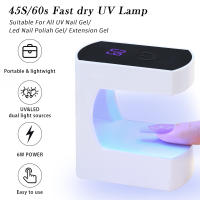 Lámpara Secado De Uñas Mini 6LED Con Cable USB Secador De Uñas UV Máquina De Manicura Para Uso Doméstico Y Viajes - details 0