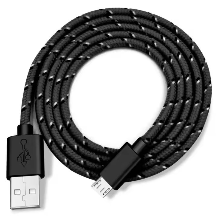 Cable USB-A a Lightning, cable de carga rápida de 2,4 A para teléfono móvil - 1