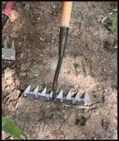 Pala De Hierba Multifuncional Desmontable De Acero Al Mánganes Esp�adilla Agrícola Para El Hogar Herramienta De Riego - details 10