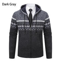 Chaqueta De Veludo Para Hombre Con Capucha Estilizada Casual Cierre De Cremallera Manga Completa Abrigo De Otoño E Invierno - details 1