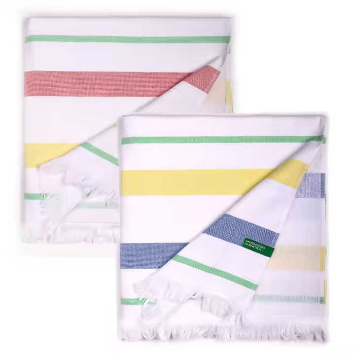 United Colors Of Benetton - Toallas Benetton 80x165cm 350GSM 100%algodón - 1