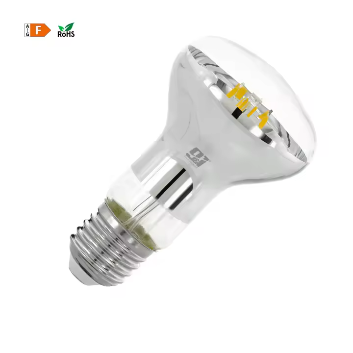 ORION91 Pack x 6 unidades Bombilla LED R63 E27 Reflectora Filamento 9w (=60w) 806lm Blanco Neutro 4.000k 15000h Reflectora Empotrable Foco Lámpara Bombilla - ORION91 Promotion - 1