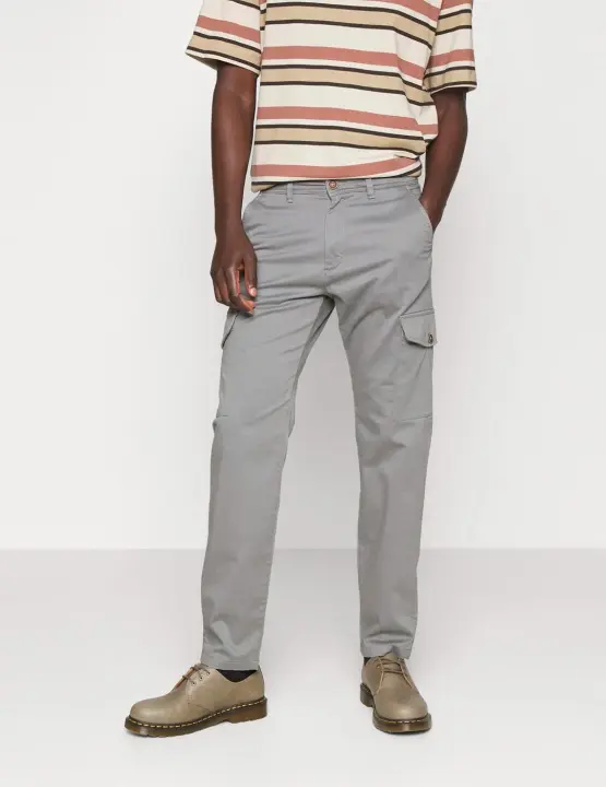 Pantalón Jack & Jones 'Stollie Bowie' Cargo Gris - 1