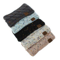 Diadema De Punto Para Mujer Invierno Cálido Lana Tejida Calentador De Orejas Cross Knot Turban Accesorios De Cabello Unisex - details 30