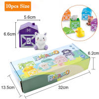 Juguetes Montessori Para Bebés Juego De Colores Y Números Con Muñecos De Dedo De Animal De Granja Para Niños De 3-6 Años - details 11