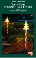 Luces Solares De Copos De Nieve LED Para Jardín Decoración De Navidad Guirnalda De Árbol De Navidad Y Paisaje Externo - details 3