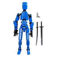 Set De 13 Figuras De Robot Completo Móvil 3D Impresión Mannequin Para Niños Y Adultos Regalos Juguete Educativo De Actividad Corporal Completa - details 10