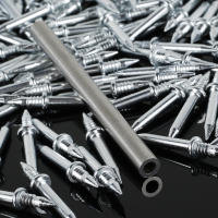 Tornillos De Acero Sin Marcas Para Banda De Enchufe 100-500Pcs Con Cabeza Doble Y Tubo Instalación Sin Problemas Para Carpintería Y Obras Domésticas - details 8