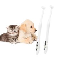 Cepillo De Dientes Suave Para Perros Y Puppies Elimina El Mal Aliento Accesorios De Cuidado Dental Universal Material PBT Y Plástico - details 5