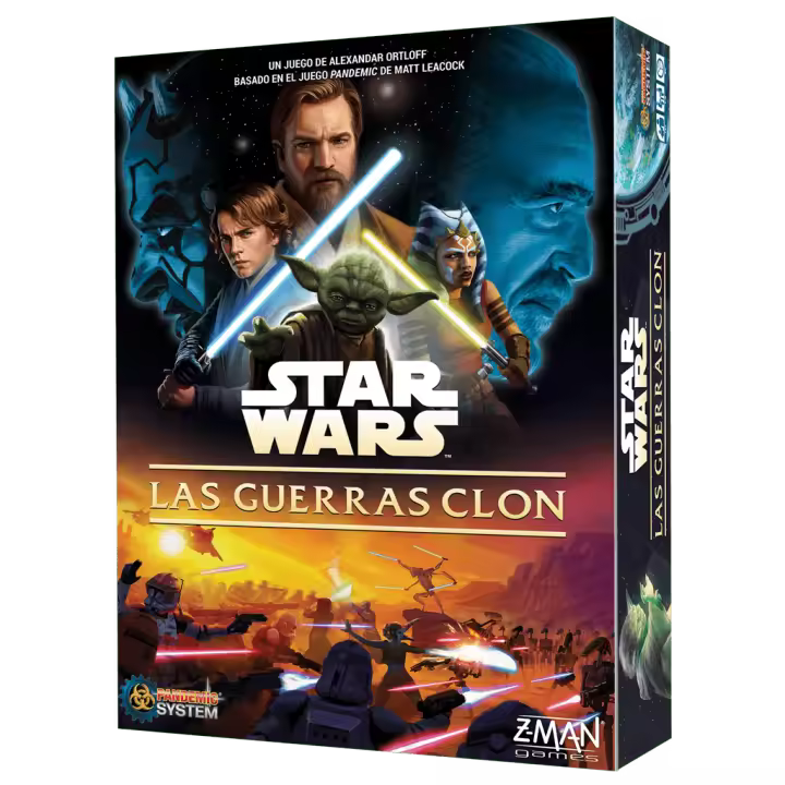 Star Wars - Las Guerras Clon Juegos de mesa Z-Man Games - 1