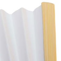 Abanico De Bambú Plegable Para Bodas Y Fiestas Decoración Artística Y Manual Chino DIY 1-50PCS Material De Hoja Y Bambú - details 4