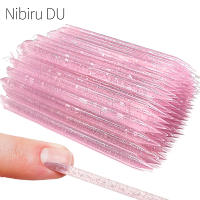 100/50Pcs Herramienta Profesional De Eliminación De Cutículas Con Doble Punta Y Cristal Reutilizable Accesorios De Manicura Para Uñas - details 0