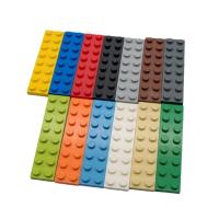 40pcs Bloques De Construcción DIY Figuras Delgadas 2x8 Dots 14 Colores Educativos Creativos - details 0