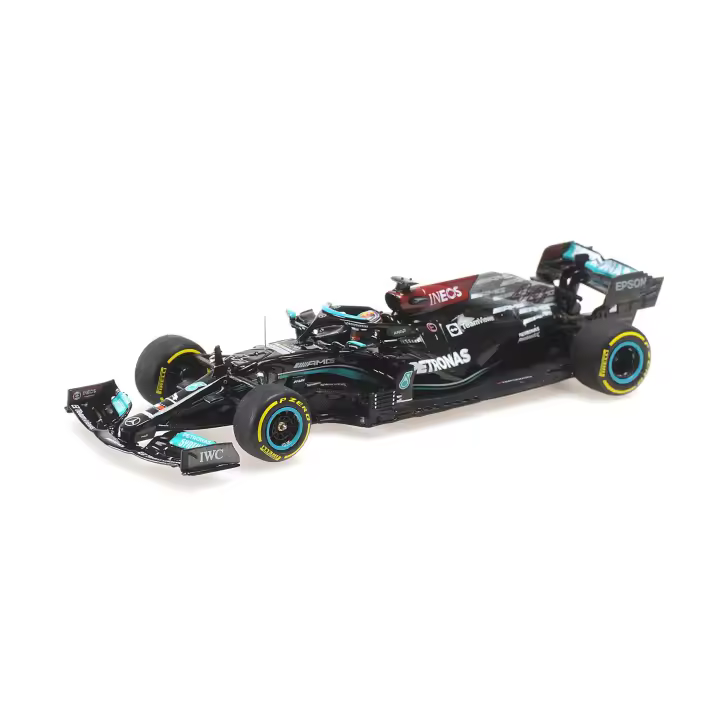 GP 2021-410212144 de MINICHAMPS 1/43 MERCEDES W12 LEWIS HAMILTON GANADOR QATAR - 1