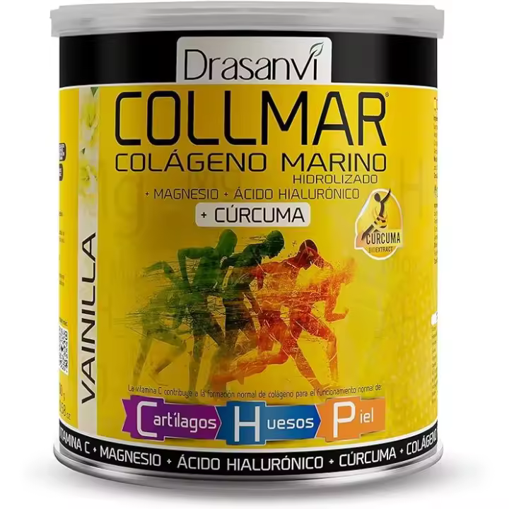 3 x Collmar Magnesio Cúrcuma Vainilla 300 g Drasanvi - 1