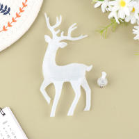 Estatua De Ciervo De Navidad Sika Elk Reindeer Fae Animal Decoración De Simulación Para Hogar Tienda Expositor De Jardín Propiedades - details 6