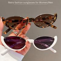 Gafas De Sol Vintage Para Mujer Con Ojos De Gato Pequeño Moda Half-frame Gafas De Sol Unisex Tendencia Lentes De Color Múltiple Tamaño Único - details 18