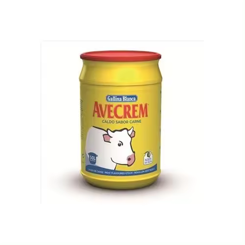 AVECREM Gallina Blanca, Caldo de carne formato hosteleria 1kg, SIN GLUTEN y con aceite de oliva. - 1